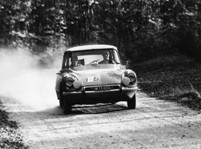 Rallye der 1000 Minuten 1966, Karl Obrecht mit Co-Pilot Gustav Hruschka auf Citroen